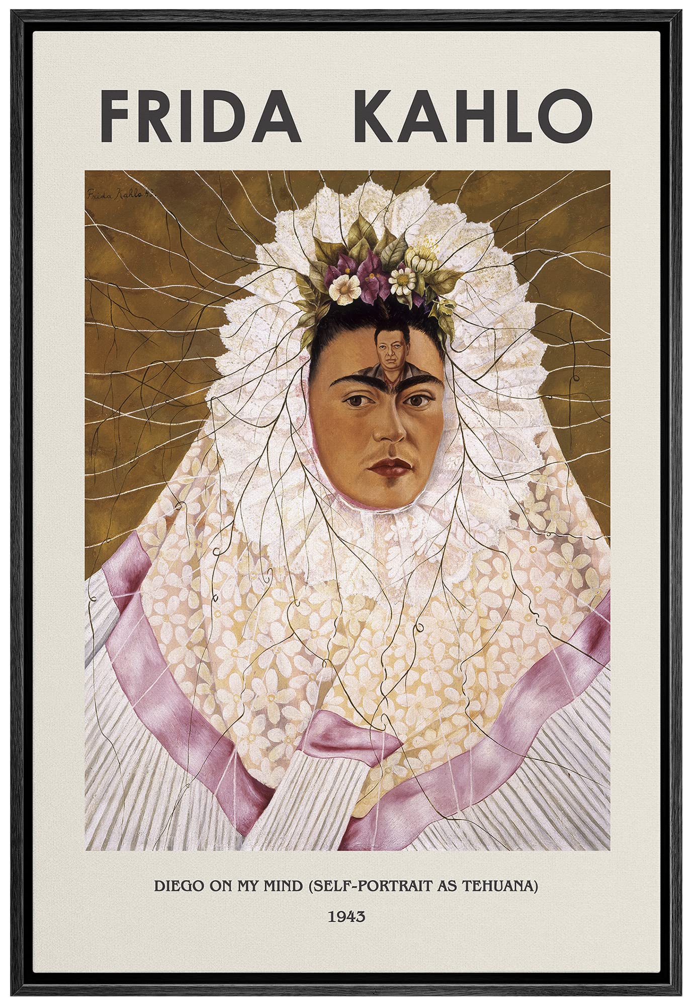 Amazon.com: IDEA4WALL Framed Canvas Print Wall Art Diego on My